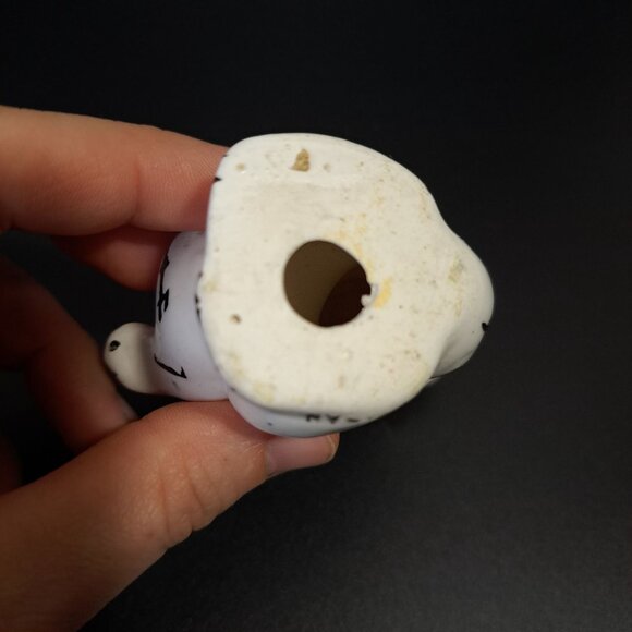 Vintage Ceramic Squirrel Japan Figurine White With Pink inner Ears - Picture 16 of 16